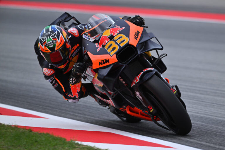 Brad Binder at the Catalan GP // Photo by Lukasz Swiderek