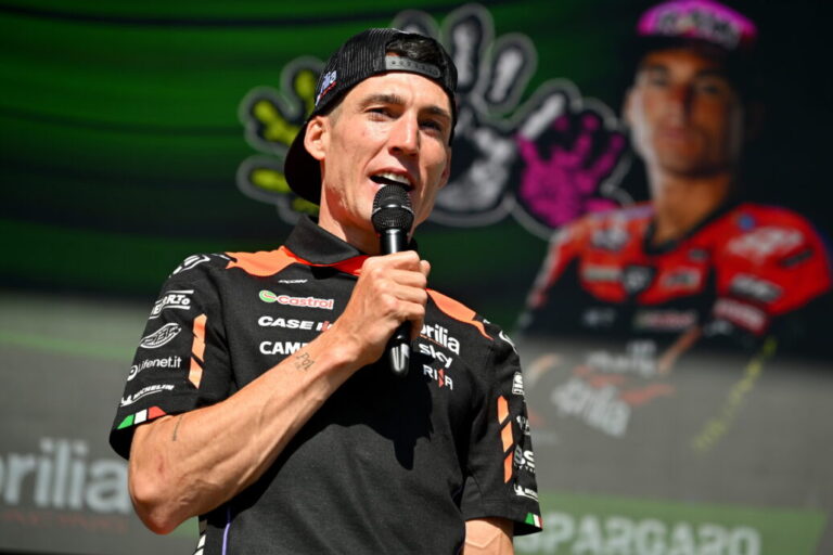 Aleix Espargaro at the French Grand Prix // Photo by Michelin Motorsports