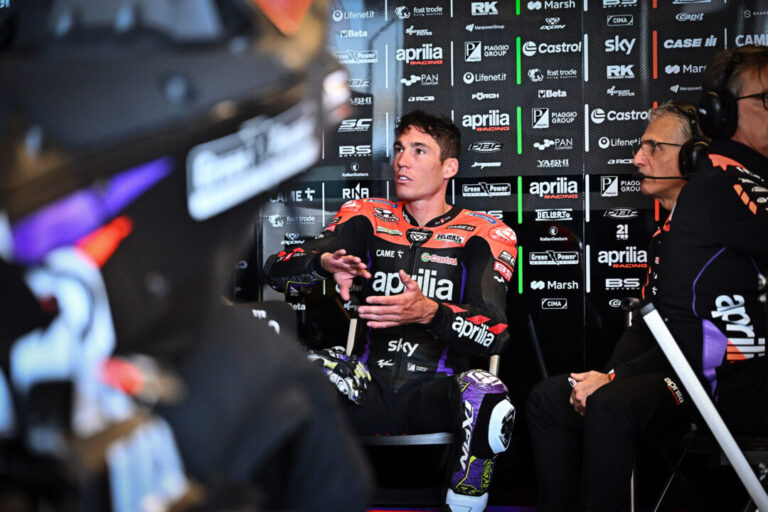 Aleix Espargaro will sit out the remainder of the German GP weekend // Photo by Lukasz Swiderek