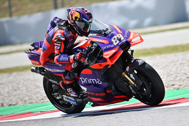 Jorge Martin will leave Ducati and join Aprilia for 2025 // Photo by Lukasz Swiderek