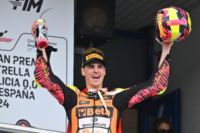 Fermin Aldeguer will join Gresini Racing in MotoGP for 2025 & 2026 // Photo by Lukasz Swiderek