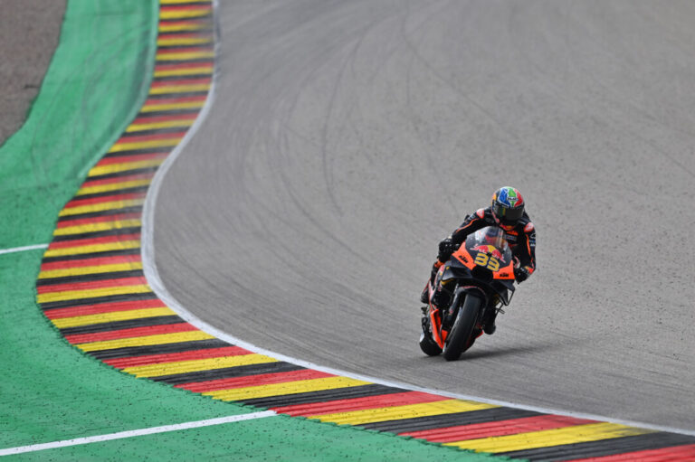 Brad Binder is concerned over KTM struggling to improve in 2024 // Photo by Lukasz Swiderek