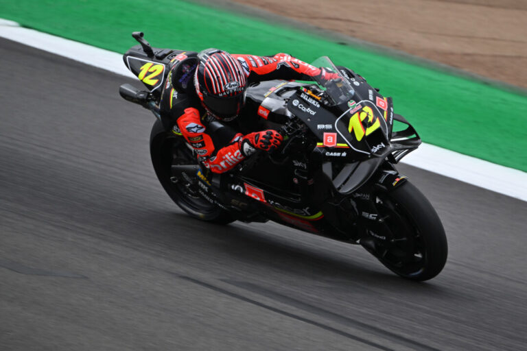 Maverick Vinales is not happy with the direction Aprilia is going in //
Photo by Lukasz Swiderek