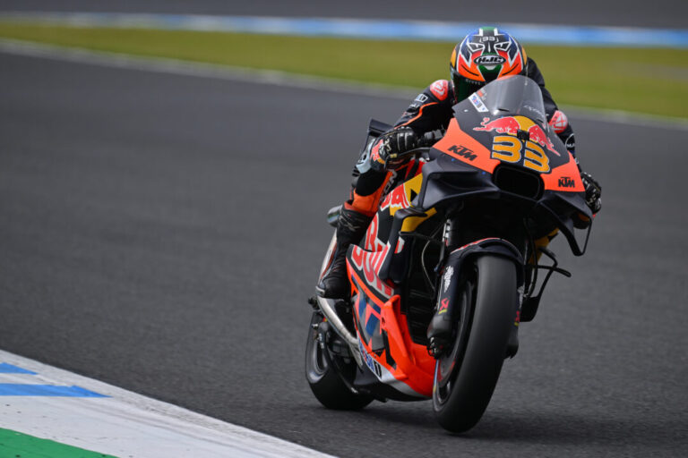 Brad Binder Leads Competitive MotoGP Practice Session at Motegi