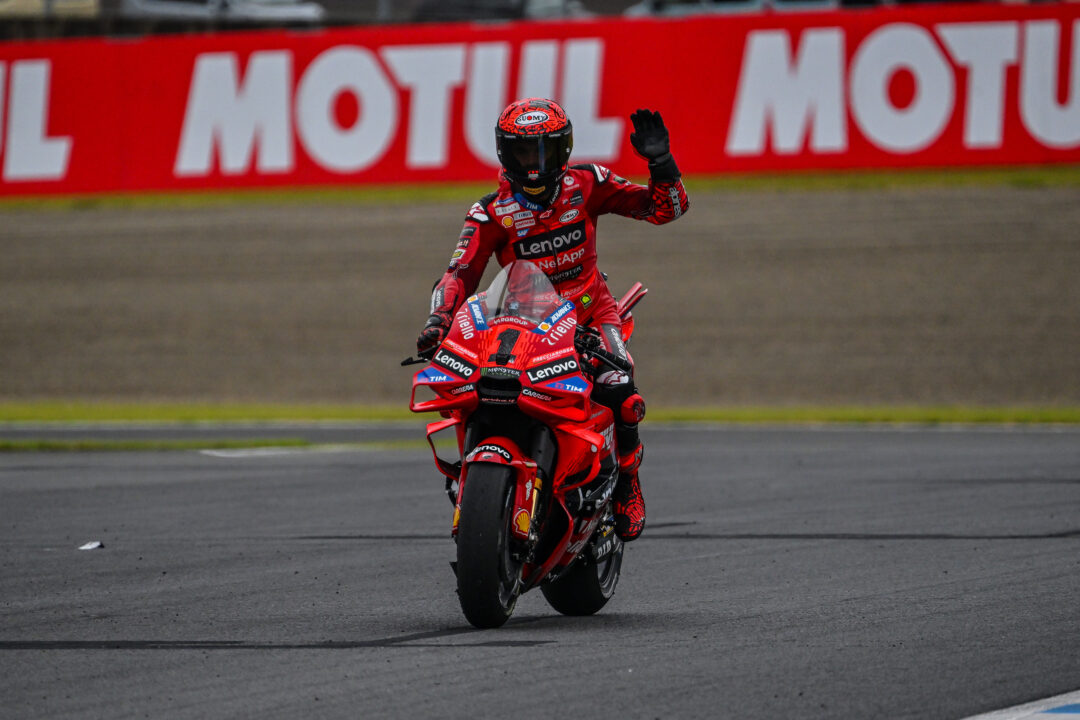 Bagnaia Claims Motegi Sprint Win After Acosta Crashes Out