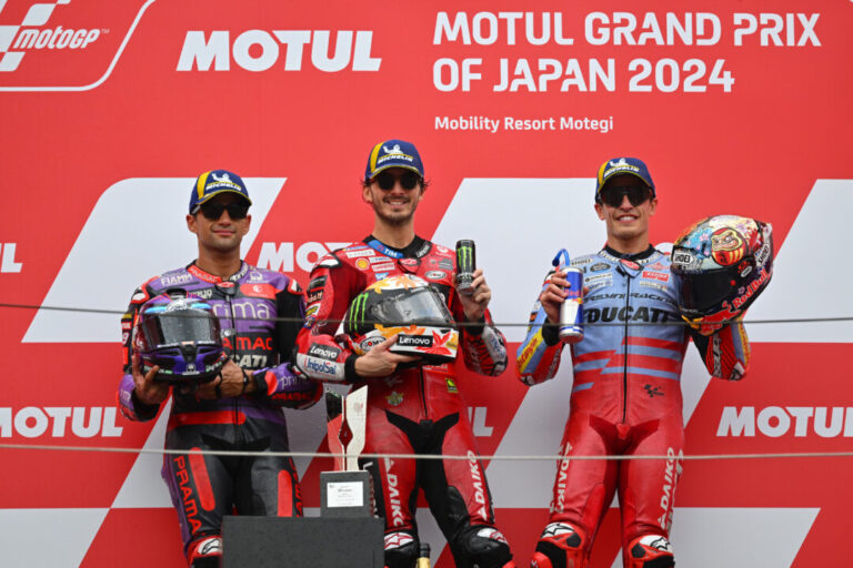 Bagnaia Triumphs at Japanese GP – Acosta Crashes Again