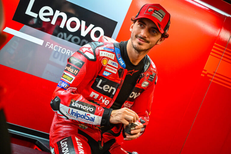 Francesco Bagnaia wasn't happy with a setup experiment "that failed" // Photo by Lukasz Swiderek