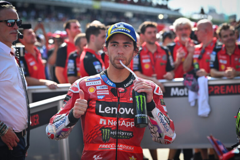 Enea Bastianini was not happy with his Seapng performancs despite two podium finishes // Photo by Lukasz Swiderek