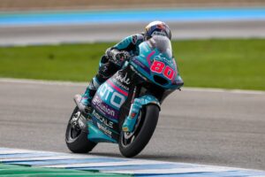 David Alonso’s First Moto2 Test: “Hard Work Ahead, but It’s Fun”