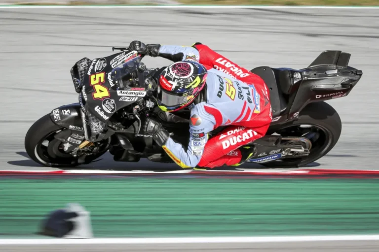 Fermin Aldeguer looked fast during his first taste of MotoGP // Photo by Gold & Goose