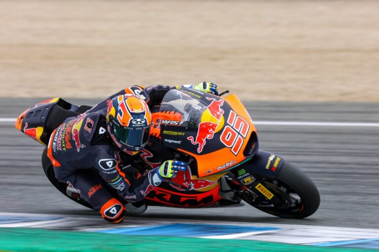 Collin Veijer at the Front of Moto2? – “Very Close to the Times you Need”