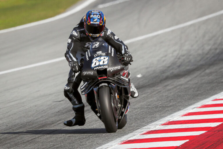 Miguel Oliveira could run an Alpine branded Yamaha M1 in 2025 // Photo by Gold & Goose taken from the Red Bull Content Pool