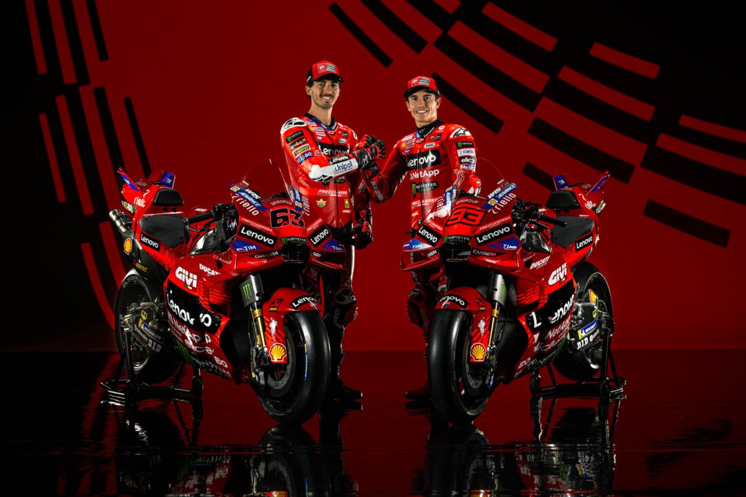 FIRST LOOK: Bagnaia & Marquez Unveil 2025 Ducati MotoGP Livery