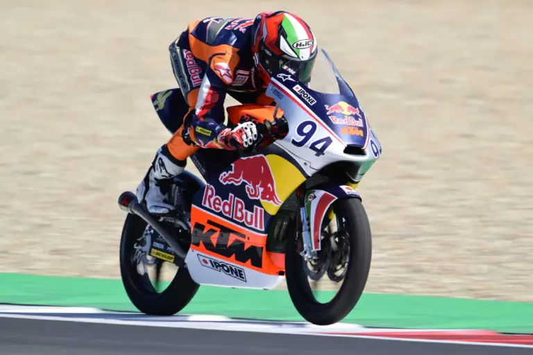 Intact GP is confident Pini could make a return as early as Moto3's pre-season test // Photo by Gold & Goose taken from the Red Bull Content Pool