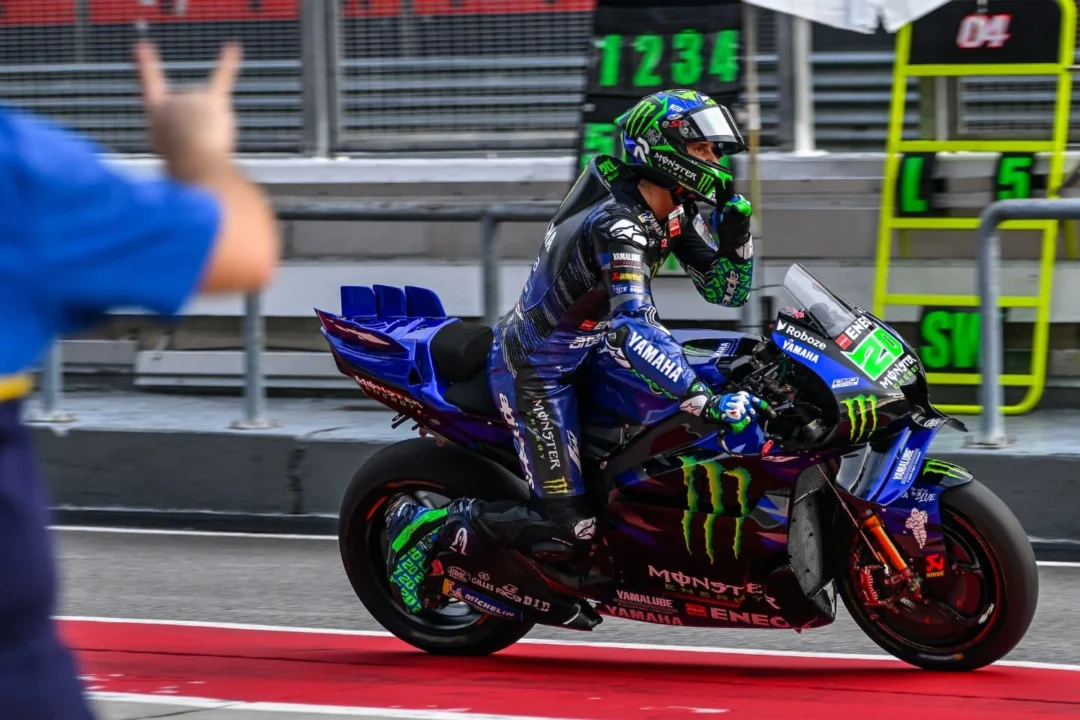 Fabio Quartararo Leads Marc Marquez on MotoGP Sepang Test Day 1