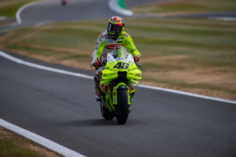 Di Giannantonio Stuns Sachsenring with All-Time Lap Record