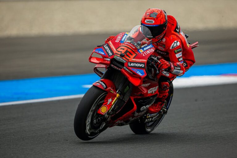 Marc Marquez Fastest in Brno FP1 Despite Early Tech Issues