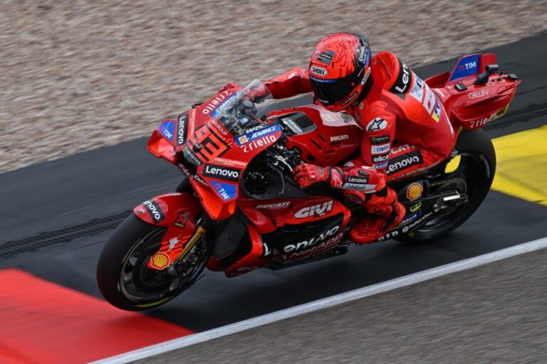 Marquez Hits Double-Digit Sprint Wins with Last-Lap Stunner in Germany