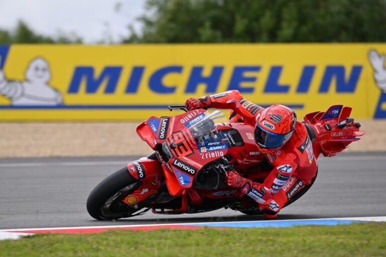 Marquez Holds Off Acosta to Take 11th Sprint Win After Tyre Pressure Farce
