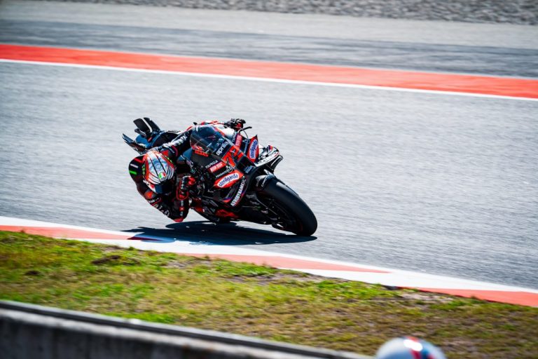 Bezzecchi wins Misano Sprint as Marquez’s Streak Ends in the Gravel Trap