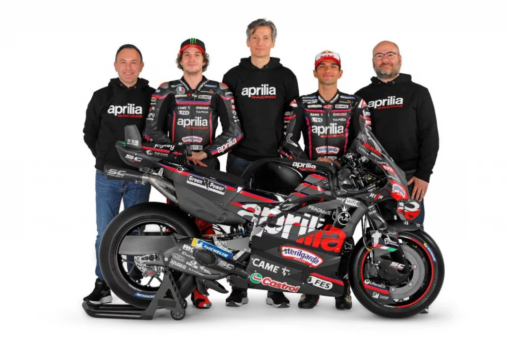 Aprilia Racing Confirms 2026 MotoGP Team Launch Date